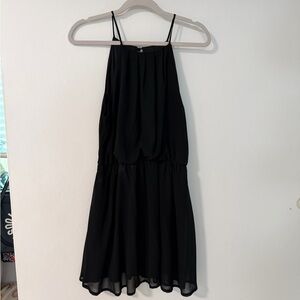 Elegant Black Sleeveless Dress